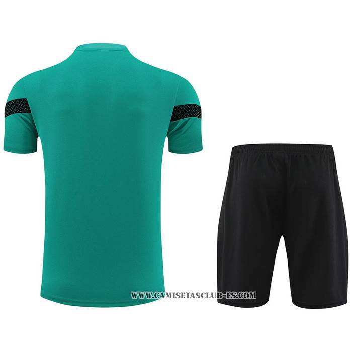 Chandal del Senegal 23-24 Manga Corta Verde - Pantalon Corto